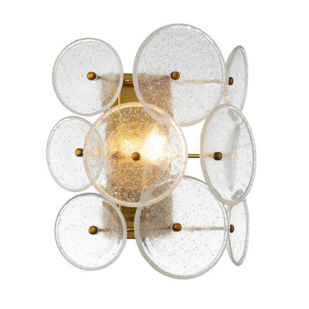 Настенные бра — Настенный светильник Indigo Soffio 12020/1W Gold V000019 купить в 