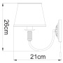 Настенные бра — Бра ARTE Lamp A3579AP-1AB купить в  Настенные бра — Бра ARTE Lamp A3579AP-1AB купить в