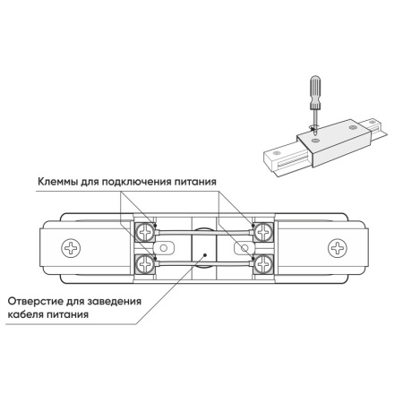 Коннекторы — Коннектор Denkirs TR1008-WH купить в 