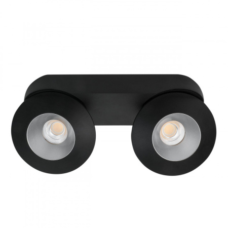 Накладные точечные светильники — Накладной светильник LeDron KRIS SLIM 2 Black/Grey купить в  Накладные точечные светильники — Накладной светильник LeDron KRIS SLIM 2 Black/Grey купить в