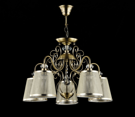 Люстры подвесные — Подвесная люстра Freya FR2405-PL-05-BZ купить в 