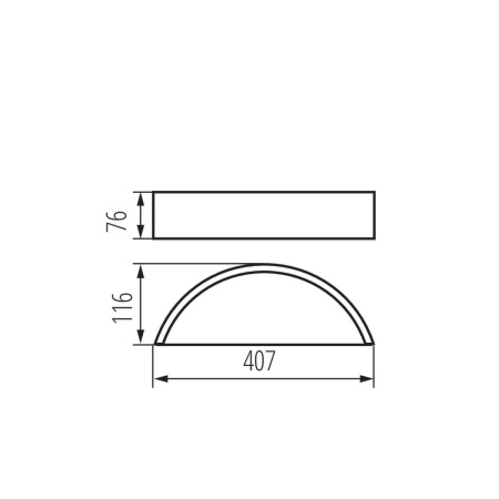 Настенные бра — Настенный светильник Kanlux Jasmin B-W 29209 купить в 