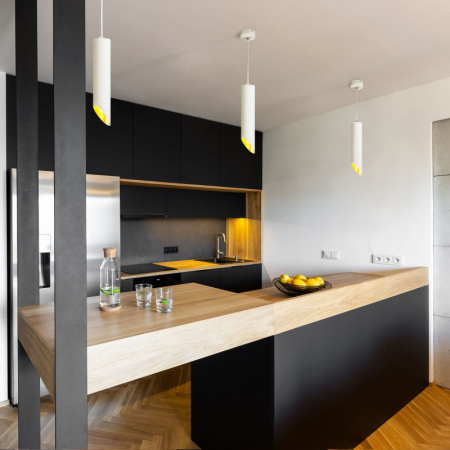 Подвесные светильники — Подвесной светильник Elektrostandard 7011 MR16 WH/GD белый/золото купить в 