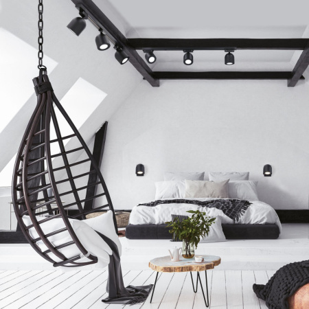 Споты — Спот Elektrostandard Ogma GU10 SW чёрный (MRL 1009) купить в  Споты — Спот Elektrostandard Ogma GU10 SW чёрный (MRL 1009) купить в