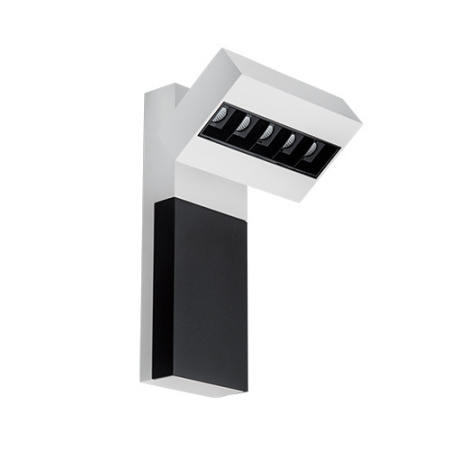 Настенные бра — Бра ITALLINE FOCUS COLD white/black/bl купить в 