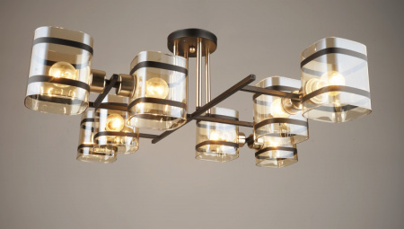 Люстры на штанге — Люстра на штанге Hiper H213-8 купить в 