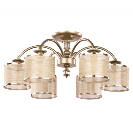 Люстры на штанге — Люстра на штанге Freya FR2539CL-06G купить в 