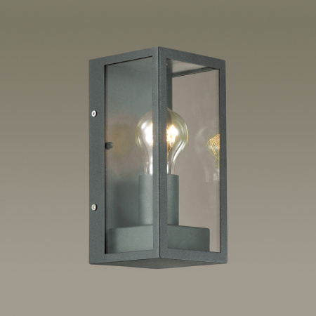 Уличные настенные светильники — Светильник настенный Odeon Light 4165/1W купить в 