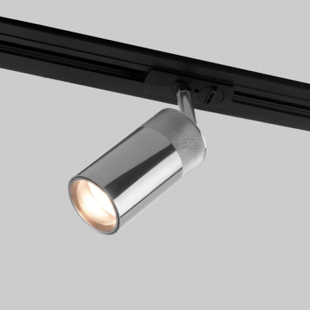 Трековые светильники — Светильник на шине Elektrostandard Riffe никель 9W 4200K (85512/01) однофазный купить в 