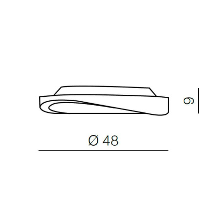Накладные светильники — Накладной светильник Azzardo Circulo 48 top AZ0982 купить в 