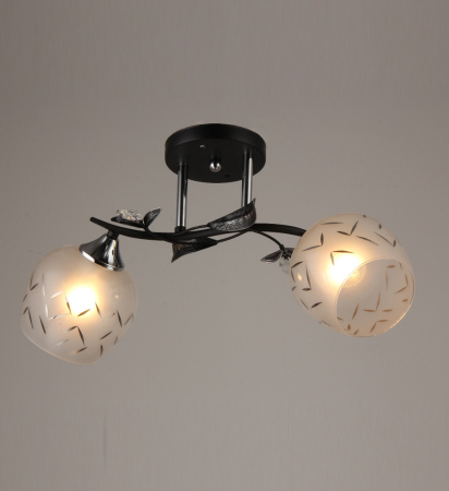Потолочные люстры — 00759/2 черный хром купить в 