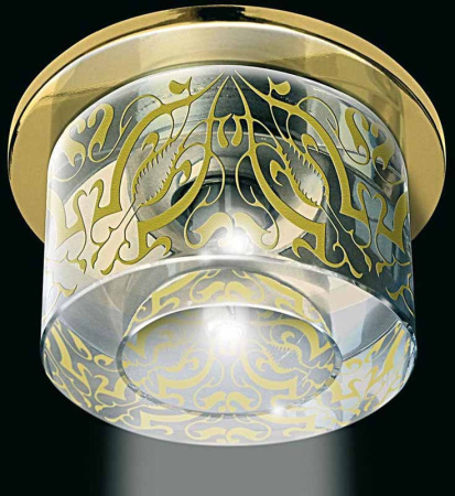 Встраиваемые точечные светильники — Встраиваемый светильник Gumarcris 1653OR купить в 