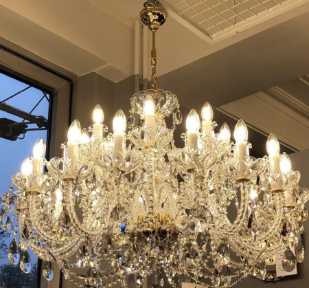 Потолочные люстры — Подвесная люстра Artglass Cameron XVIII. Full Cut CE купить в 