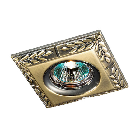 Встраиваемые точечные светильники — Встраиваемый светильник Novotech 369661 купить в 