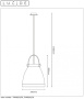 Подвесные светильники — Подвесной светильник LUCIDE 75400/01/31 купить в 