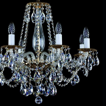 Люстры подвесные — Подвесная люстра Artglass Demeter VIII. Polished CE купить в 