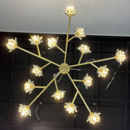 Люстры на штанге — Подвесная люстра Imperium Loft Lotos 203939-26 купить в 