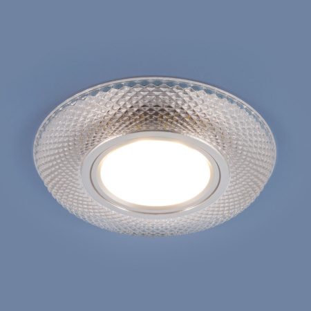 Встраиваемые точечные светильники — Встраиваемый светильник Elektrostandard 2238 MR16 CL прозрачный купить в 