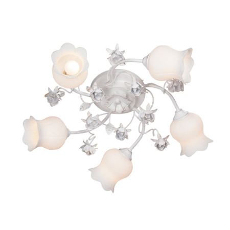 Люстры накладные — Накладная люстра Vitaluce V1780-0/5PL купить в 