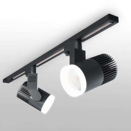 Трековые светильники — Светильник на шине Elektrostandard Accord Черный 20W 4200K (LTB36) однофазный купить в 