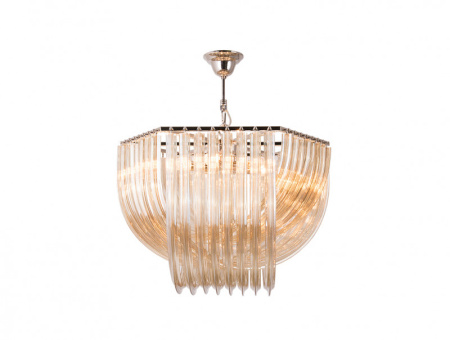 Люстры каскадные — Каскадная люстра Newport 64006/S cognac купить в 