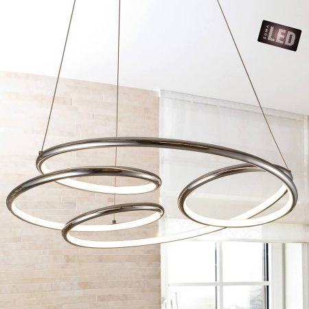 Люстры подвесные — Подвесная светодиодная люстра Zumaline Peria MP82024-1A купить в 