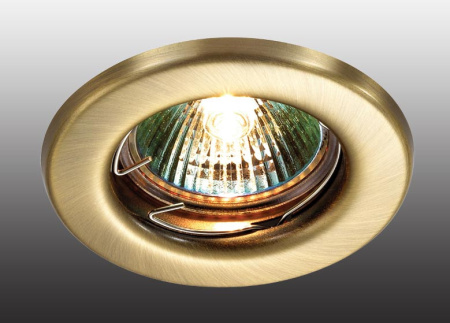 Встраиваемые точечные светильники — Встраиваемый светильник Novotech 369700 купить в 