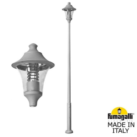Высокие уличные фонари — Садово-парковый светильник Fumagalli R50.372.000.LXE27 купить в 