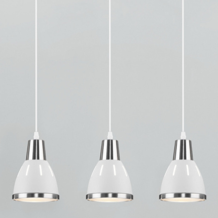 Подвесные светильники — Подвесной светильник Eurosvet 50173/3 белый купить в 