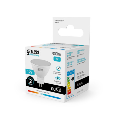 Светодиодные лампы — Светодиодная лампа Gauss 11529 купить в 