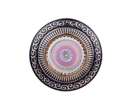 Встраиваемые точечные светильники — Встраиваемый светильник Donolux N1583-French gold+Brown copper купить в 