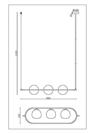 Подвесные светильники — Подвесной светильник Maytoni MOD221PL-03N купить в 