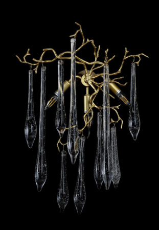 Настенные бра — Бра Crystal Lux REINA AP3 GOLD PEARL купить в 