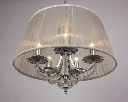 Люстры подвесные — Подвесная люстра Abrasax Josephine 3007/5(chrome) купить в  Люстры подвесные — Подвесная люстра Abrasax Josephine 3007/5(chrome) купить в