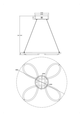 Люстры подвесные — Подвесная люстра Freya FR6047PL-L70W купить в 