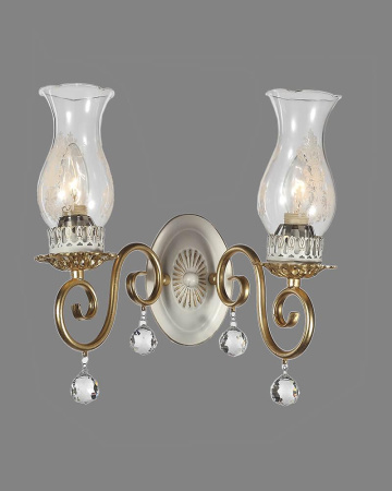 Потолочные светильники — Бра Lumien Hall Эдина W17004/2WHGD купить в 