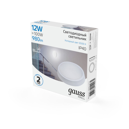 Офисные светильники — Офисный светильник Gauss 193411312 купить в  Офисные светильники — Офисный светильник Gauss 193411312 купить в