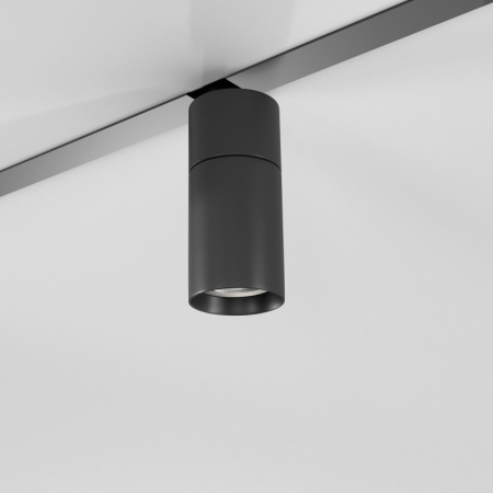 Трековые светильники — Светильник на шине Elektrostandard Slim Magnetic R01 Трековый светильник 6W 4200K (черный) 8501 купить в 