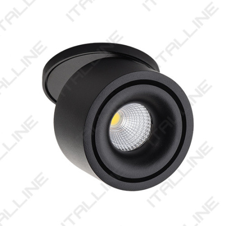 Встраиваемые точечные светильники — Встраиваемый светильник ITALLINE UNIVERSAL RD black купить в 