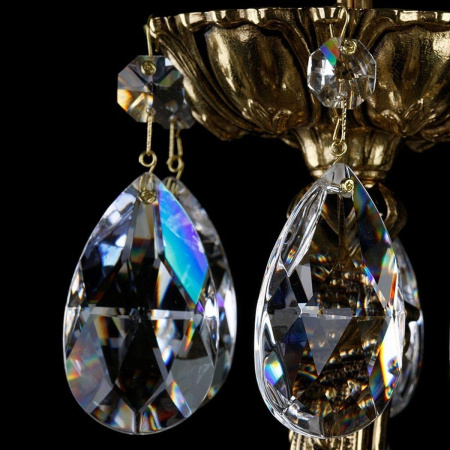 Люстры подвесные — Подвесная люстра Artglass VIktorie Brass Antique CE купить в 