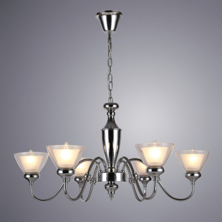 Люстры подвесные — Подвесная люстра ARTE Lamp A5184LM-6CC купить в  Люстры подвесные — Подвесная люстра ARTE Lamp A5184LM-6CC купить в
