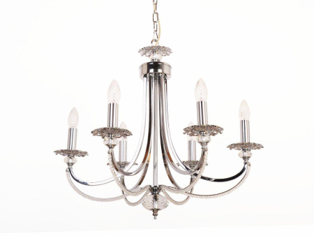 Люстры подвесные — Подвесная люстра Abrasax 3007/6 Chrome купить в 