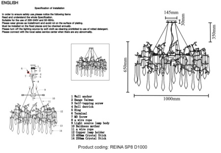 Люстры каскадные — Каскадная люстра Crystal Lux REINA SP8 D1000 GOLD PEARL купить в  Люстры каскадные — Каскадная люстра Crystal Lux REINA SP8 D1000 GOLD PEARL купить в