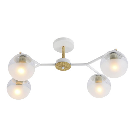 Люстры на штанге — Потолочная люстра Escada Avignon 1130/4PL White купить в 