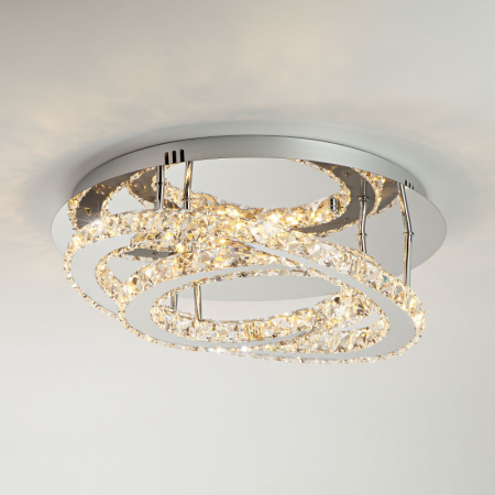 Люстры на штанге — Люстра на штанге Eurosvet 90066/2 хром купить в 