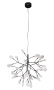 Люстры подвесные — Подвесная люстра Crystal Lux EVITA SP36 BLACK/TRANSPARENT купить в  Люстры подвесные — Подвесная люстра Crystal Lux EVITA SP36 BLACK/TRANSPARENT купить в