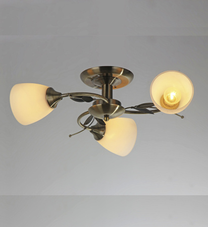 Потолочные люстры — 2643/3 бронза купить в 