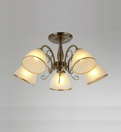 Потолочные люстры — 2742/5 бронза купить в 