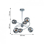 Люстры на штанге — Люстра на штанге F-Promo 2342-6P купить в 