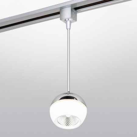 Адаптеры — Адаптер Elektrostandard TRLM-1-CH /Коннектор для однофазного шинопровода серебро купить в 